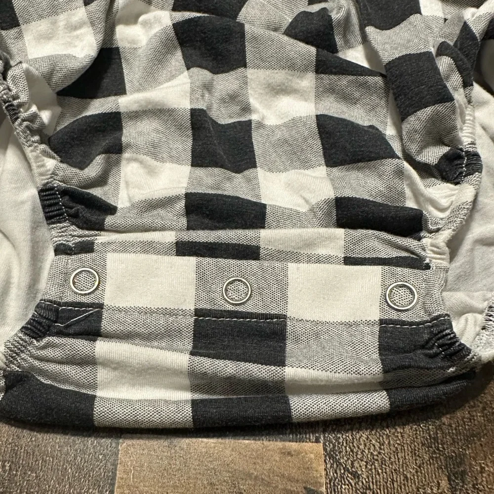 Kate Quinn Buffalo Plaid Bubble Romper